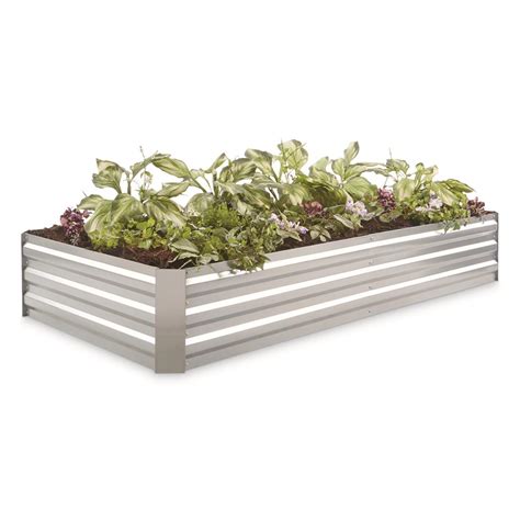 galvanized steel planter box medium|extra large galvanized planter box.